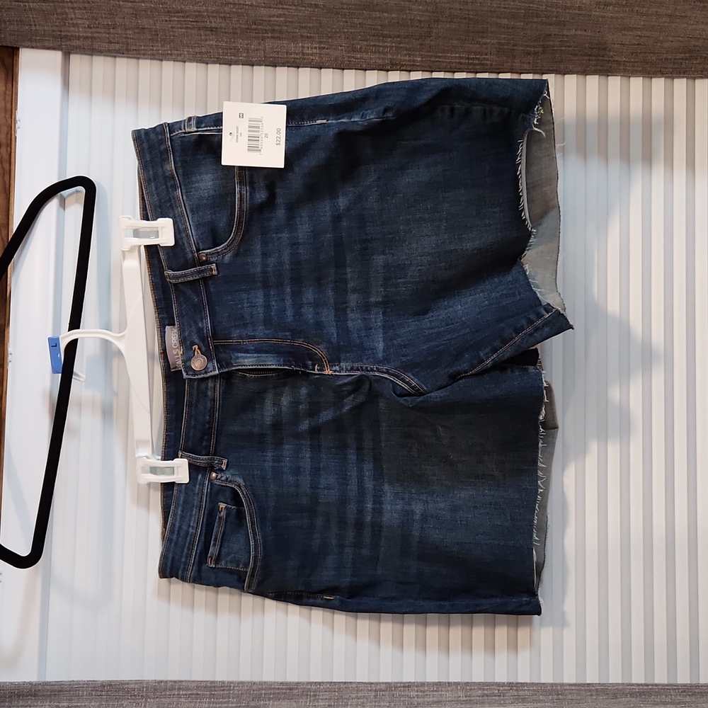 High Waisted Denim Dhorts